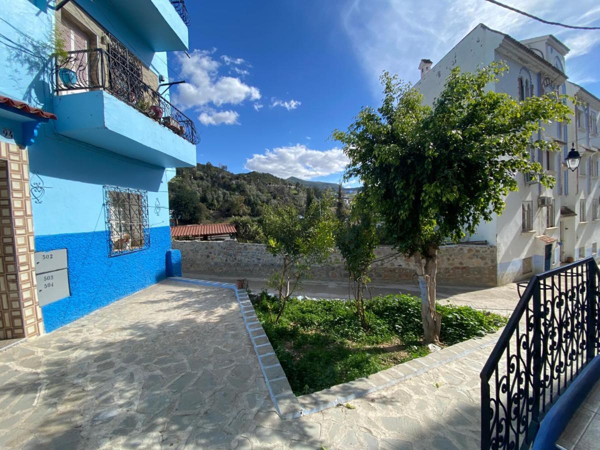 Maison D'Hote Bien Equipe Au Centre De Chefchaouen Exteriör bild